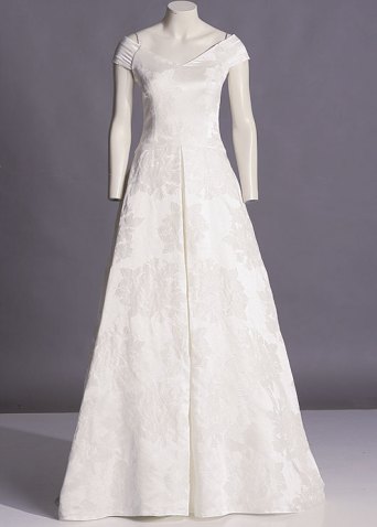 Ann Lowe designed this wedding gown for Jacqueline Bouvier Kennedy in 1953